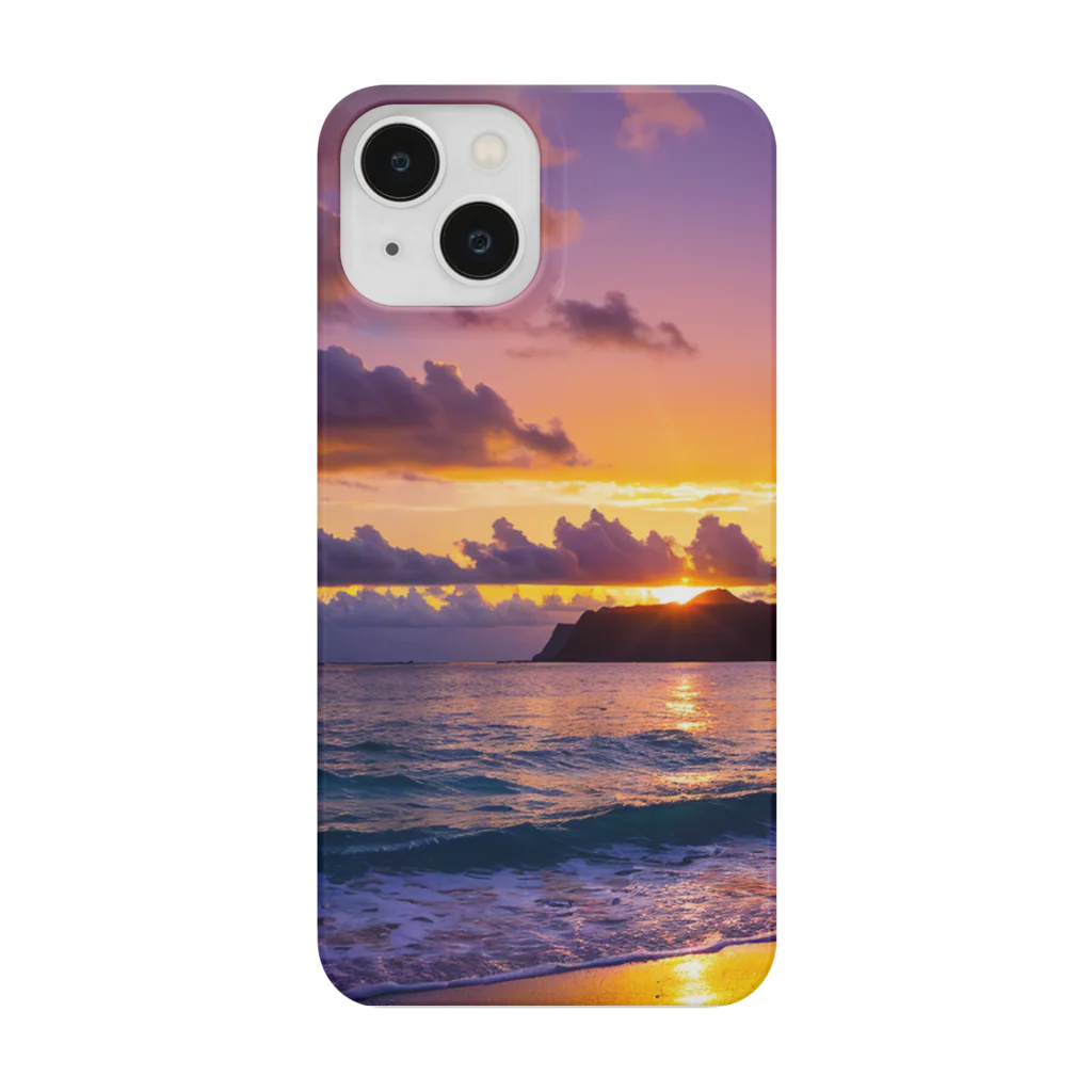 LeoBreezeのポリネシアンの夕陽2 Smartphone Case