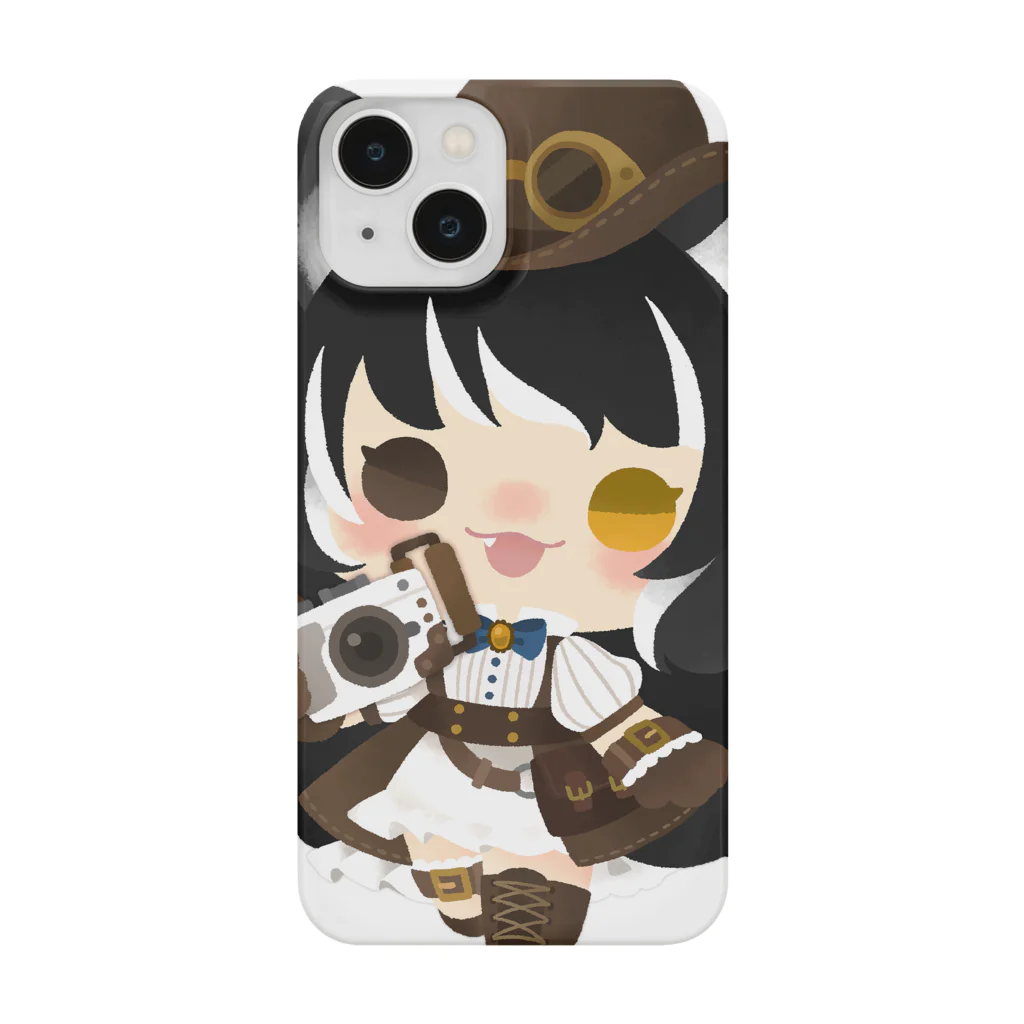 ぷにもちの黒猫ラムちゃん Smartphone Case