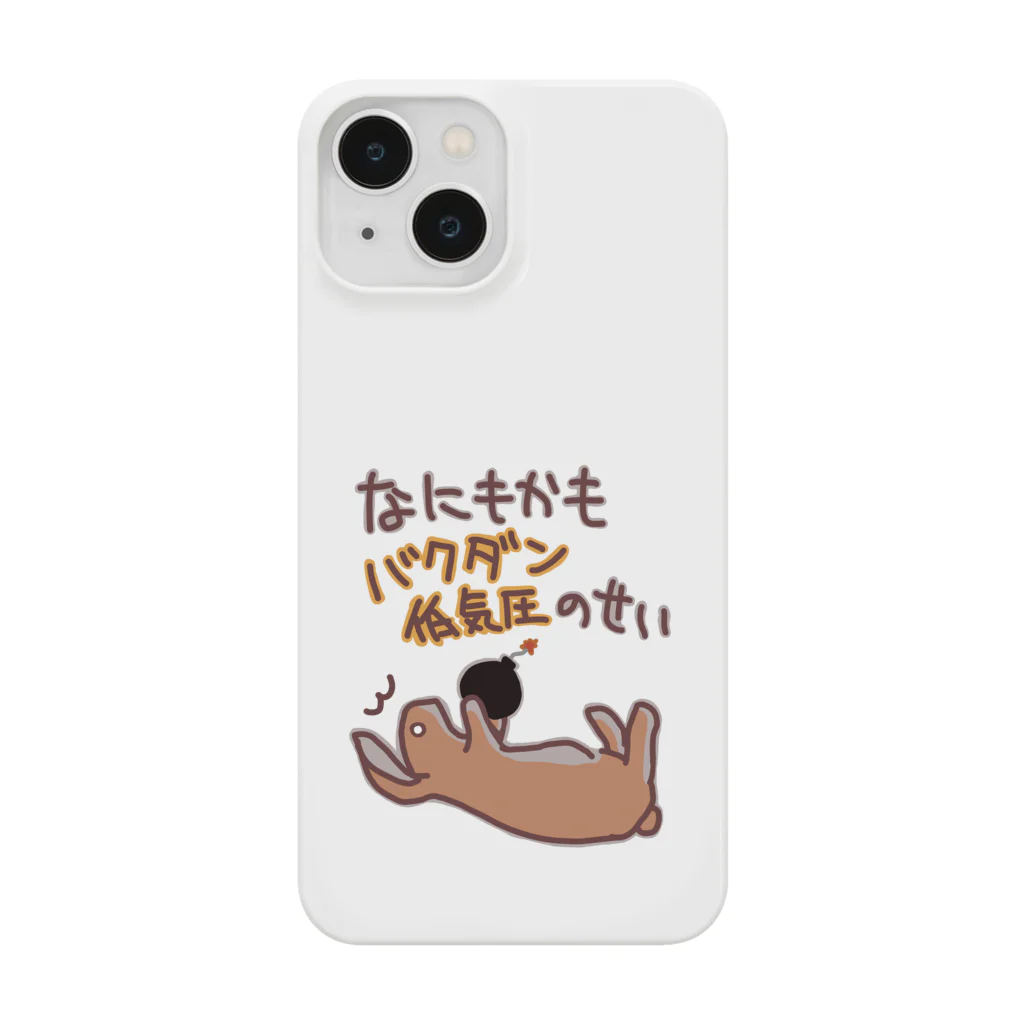 ミナミコアリクイ【のの】の爆弾低気圧！【うさぎ】 Smartphone Case