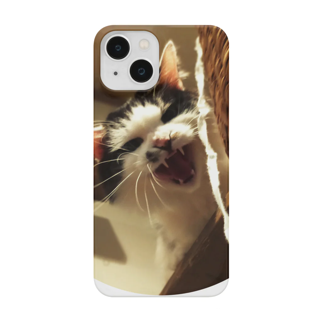 jenjenの強面のねこ　チビゴン　その1 Smartphone Case