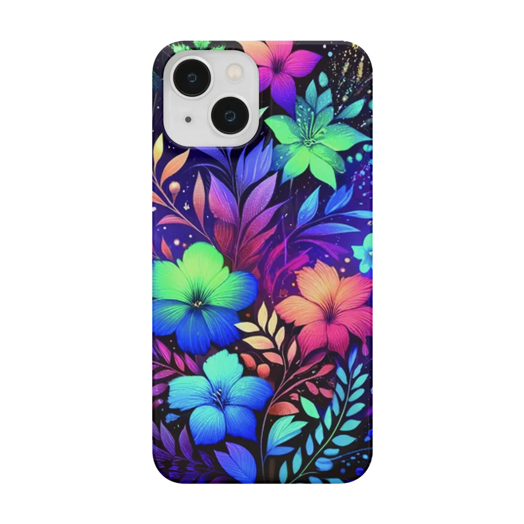 Emerald Canopyの 「花の舞」スマホケース Smartphone Case