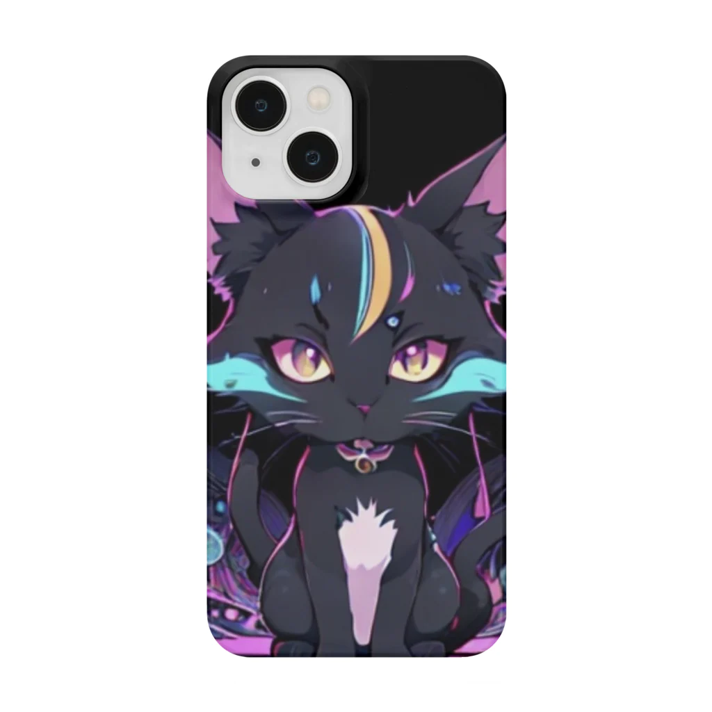 ミネラル太郎のサイケデリックネコ Smartphone Case