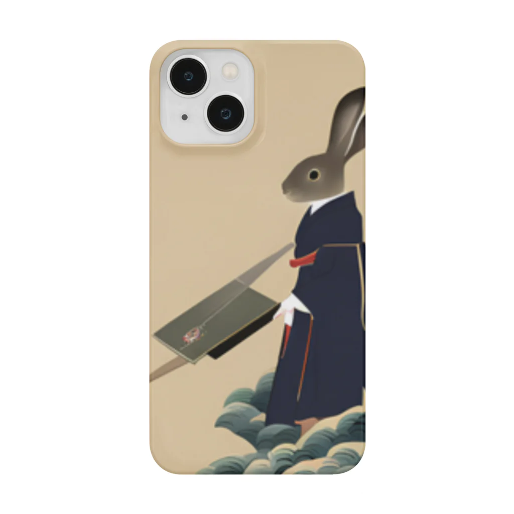 𝙍𝙖𝙗𝙗𝙞𝙩 𝙃𝙤𝙪𝙨𝙚の和服うさぎ Smartphone Case