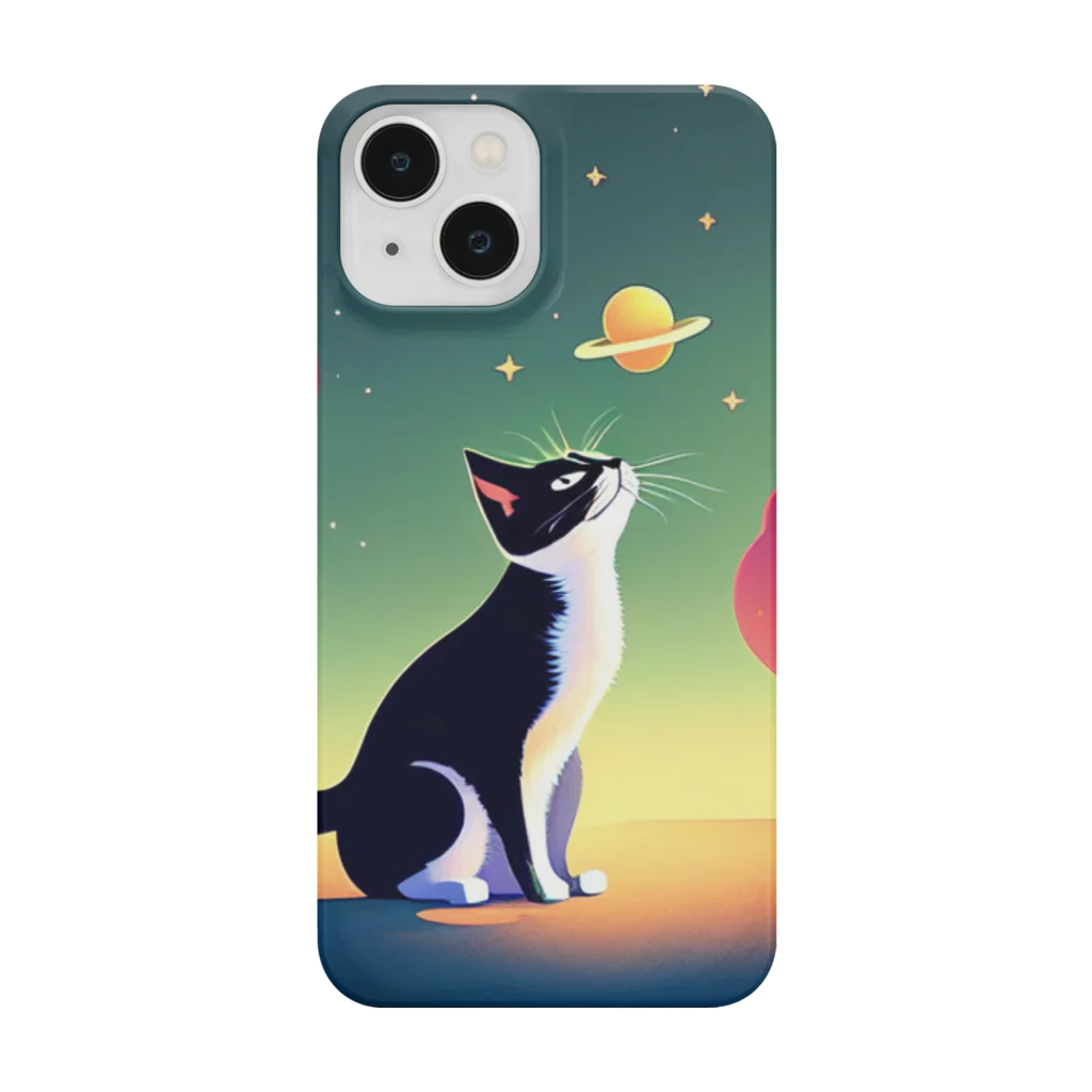 那須モバイル店のビジュアルな猫 Smartphone Case