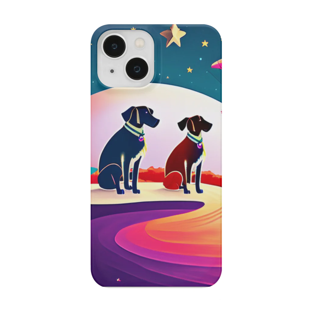 那須モバイル店のつがいの犬 Smartphone Case