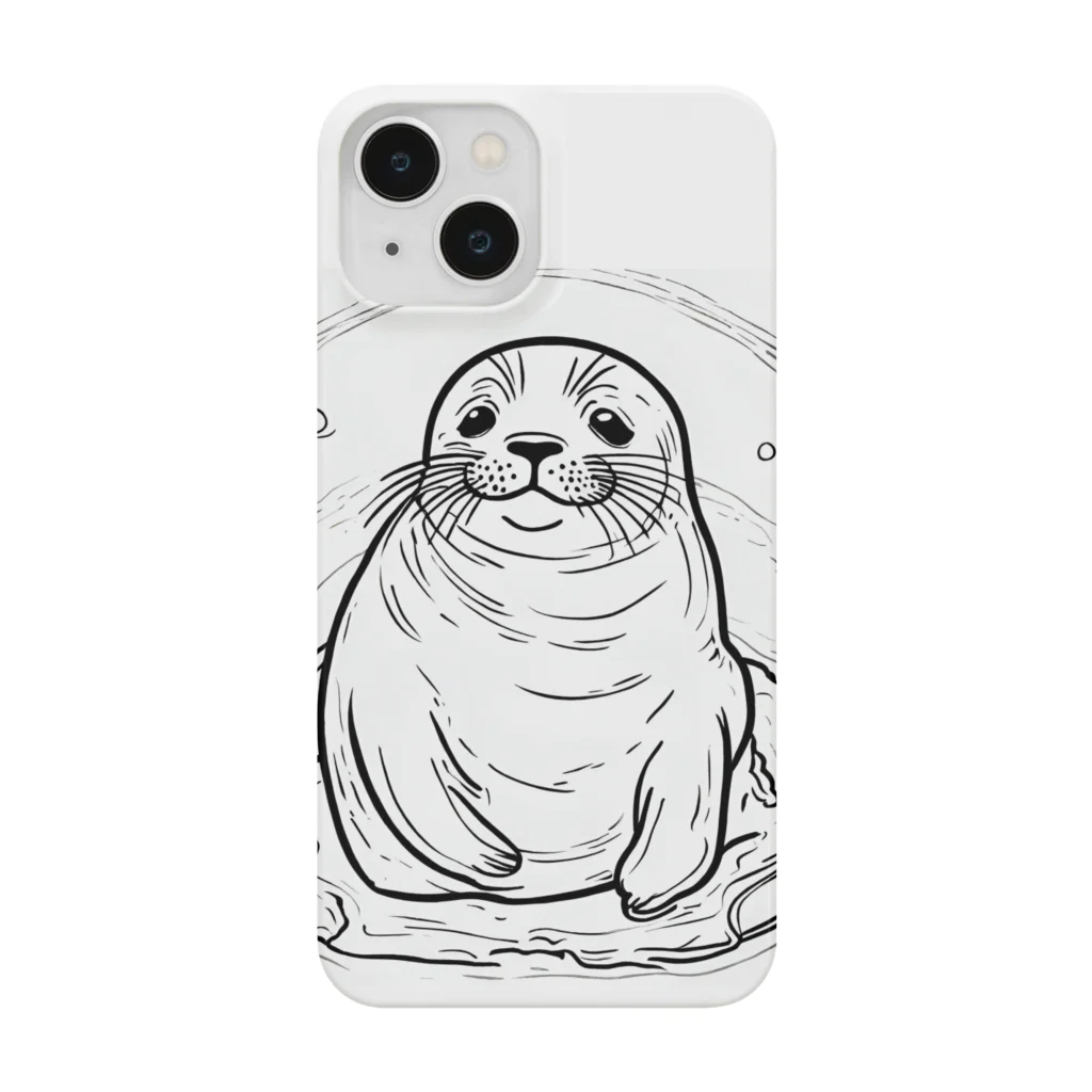 びとらびのアザラシ君の日常 Smartphone Case