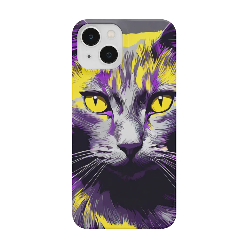 ながさわショップのnight cat Smartphone Case