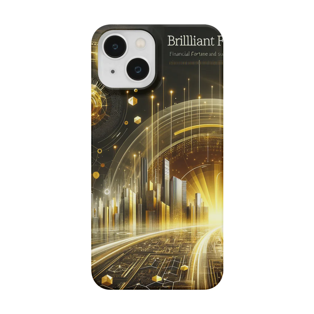 【公式】金運アップのBrilliant FutureのBrilliant Future公式グッズ スマホケース