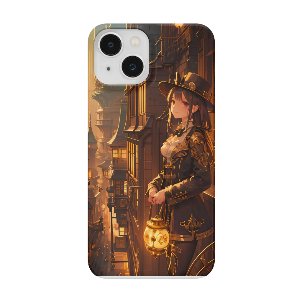 卯月なのかのSteampunk Journey　〜ノスタルジア溢れる蒸気機関の世界の旅〜　No.3「拝啓、21世紀」 Smartphone Case