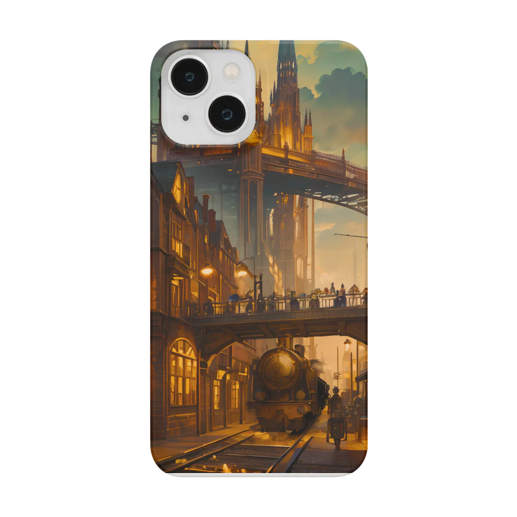 卯月なのかのSteampunk Journey　〜ノスタルジア溢れる蒸気機関の世界の旅〜　No.1「Steampunk Journey」 Smartphone Case