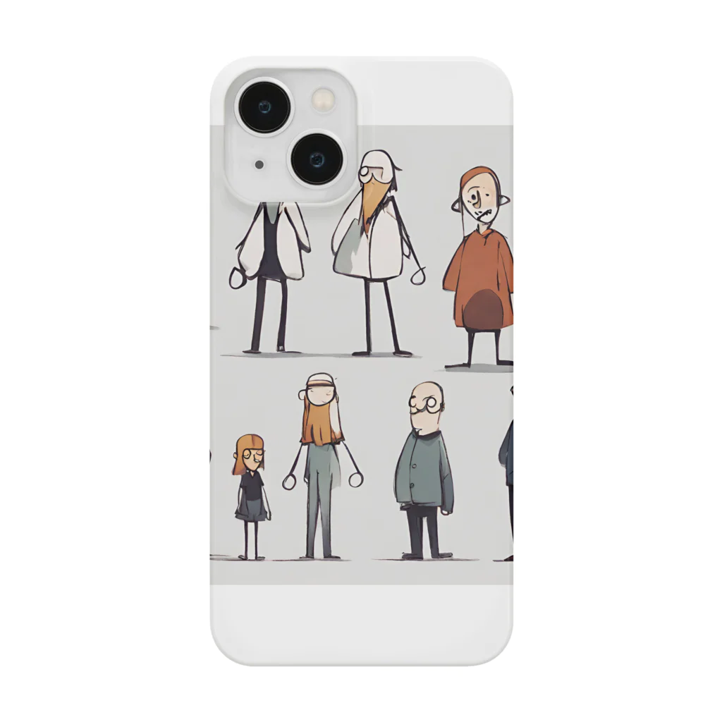 mac_chanの独創的デザイン Smartphone Case