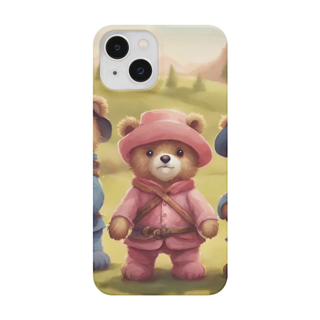 angelの三銃士クマさん Smartphone Case