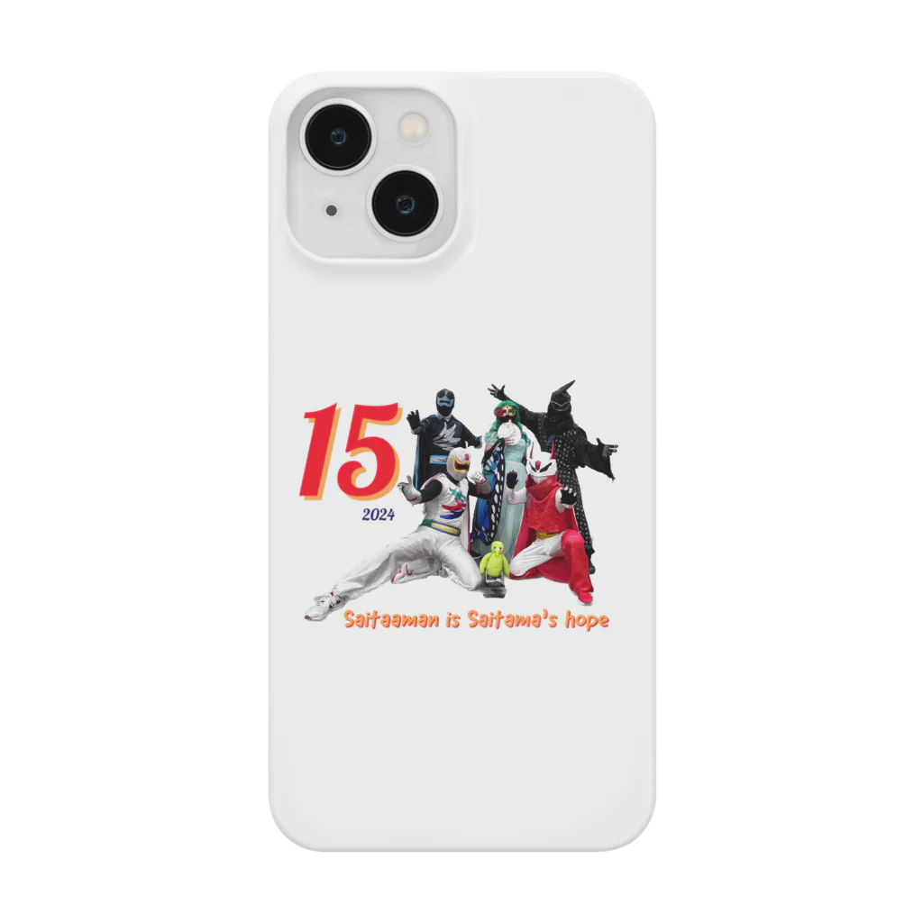 さいたぁマンワールドのさいたぁマン15周年記念キャラ Smartphone Case