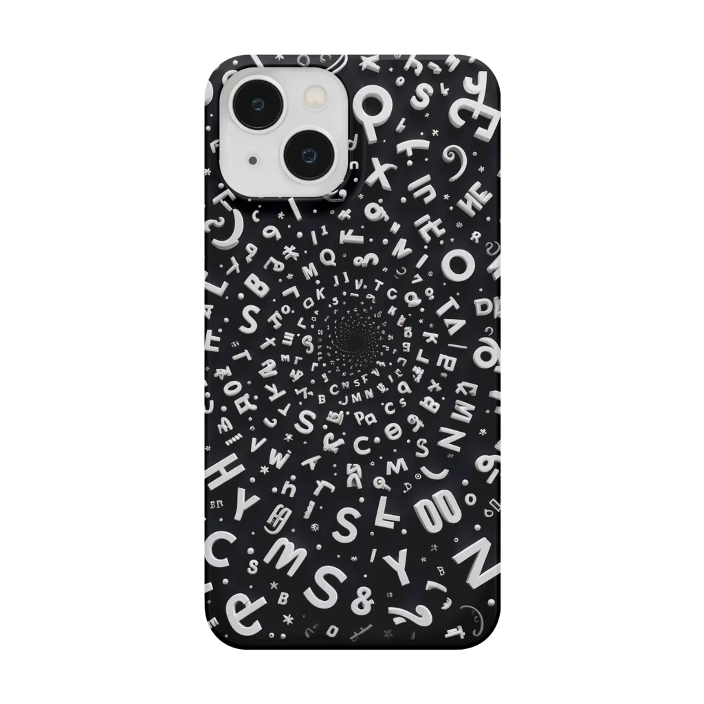 CHIKEのアルファベット乱舞 Smartphone Case