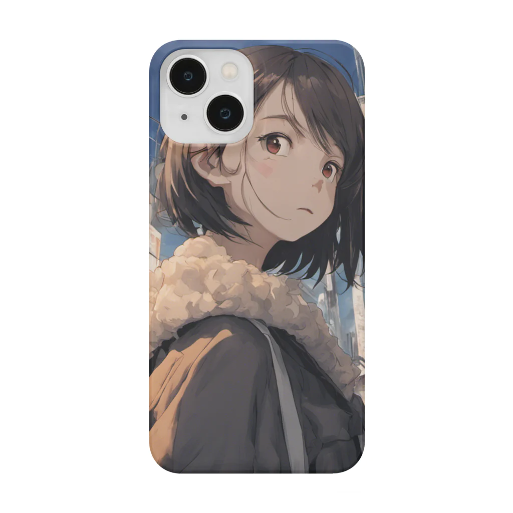 petitringo -プチリンゴ-のネオトウキョウ少女サキ Smartphone Case