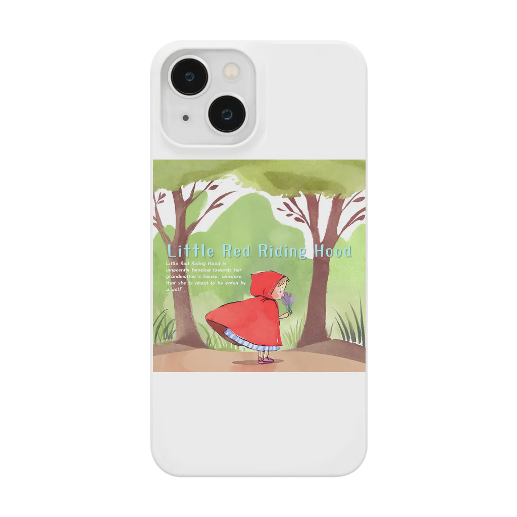 petitringo -プチリンゴ-のおばあさんのお家へ向かう赤ずきんちゃん Smartphone Case