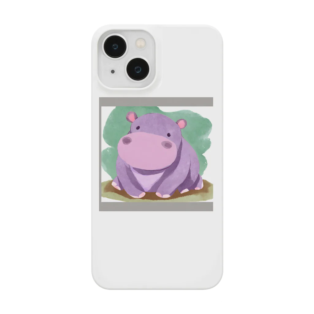 nvnのカバさん Smartphone Case