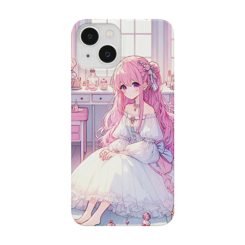 adorer_のふわふわドレスの女の子 Smartphone Case