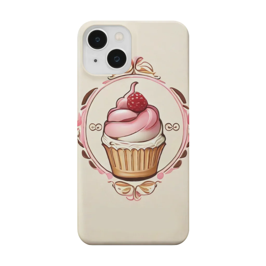 Antiqueのスイーツスマホケース(ストロベリーver） Smartphone Case