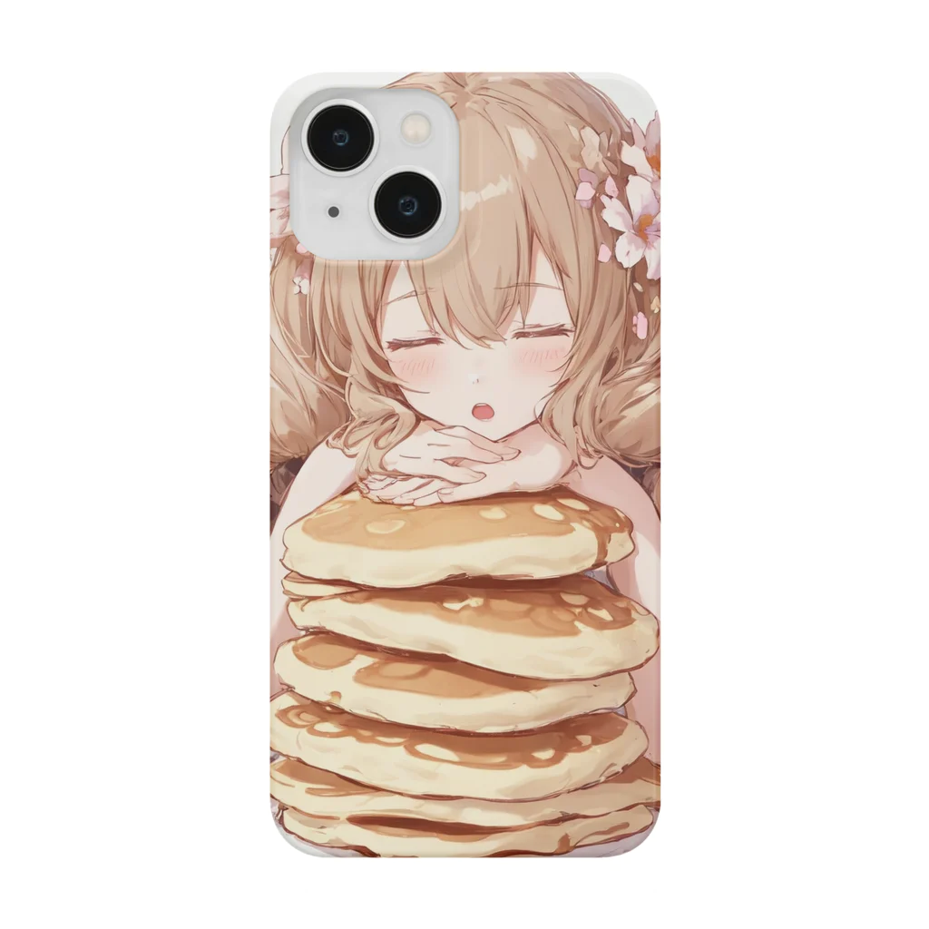 Crook-Aaronのゆるふわパンケーキちゃん Smartphone Case