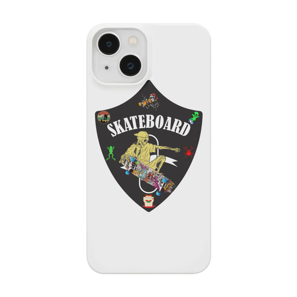 CyberArmadilloのスケートボード Smartphone Case