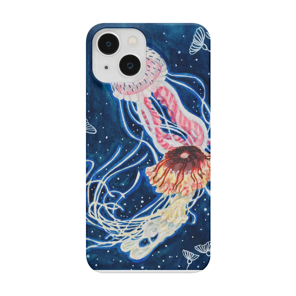 JapaneseArt Yui Shopの海月のワルツ Smartphone Case