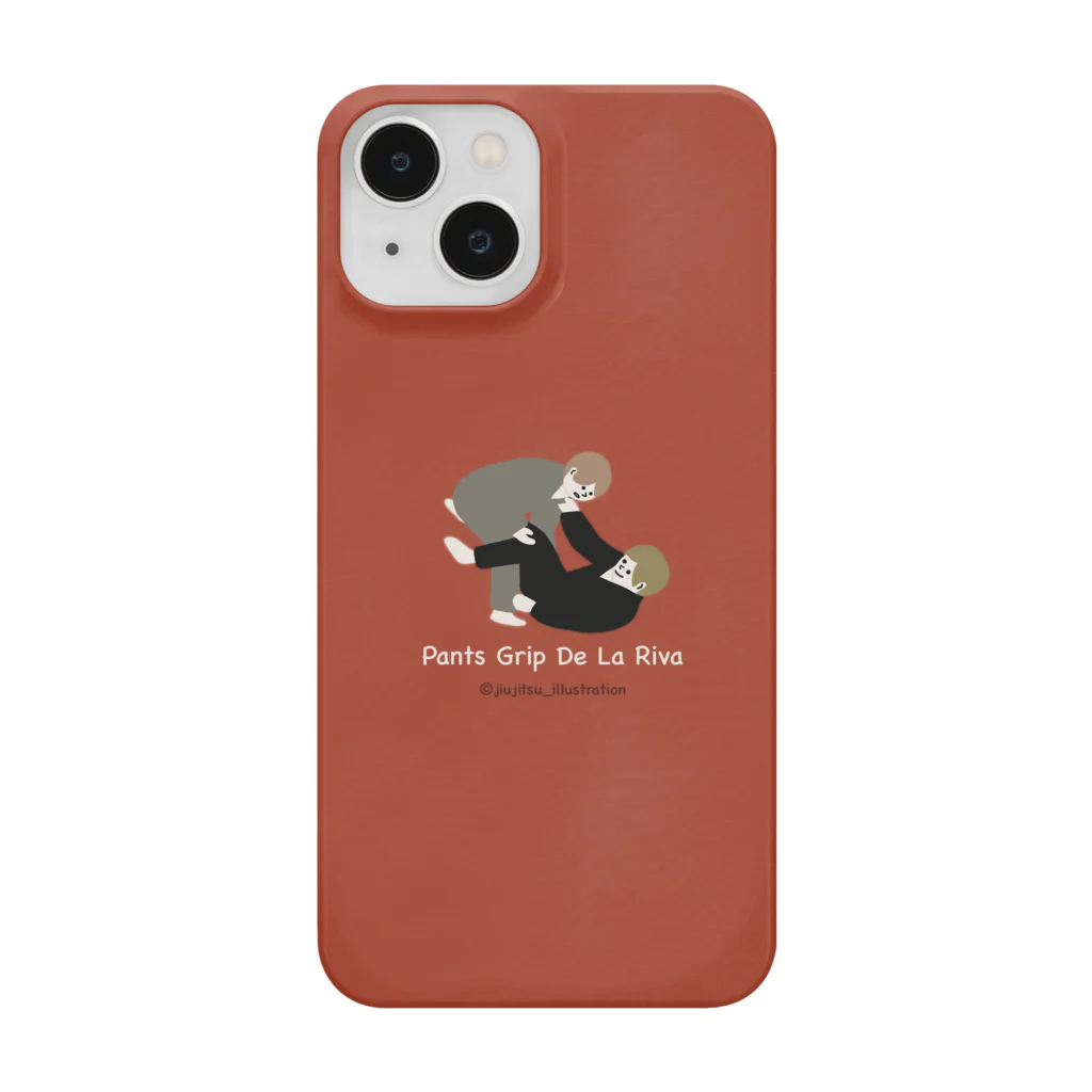 柔術イラストレーションのパンツグリップ デラヒーバ Smartphone Case