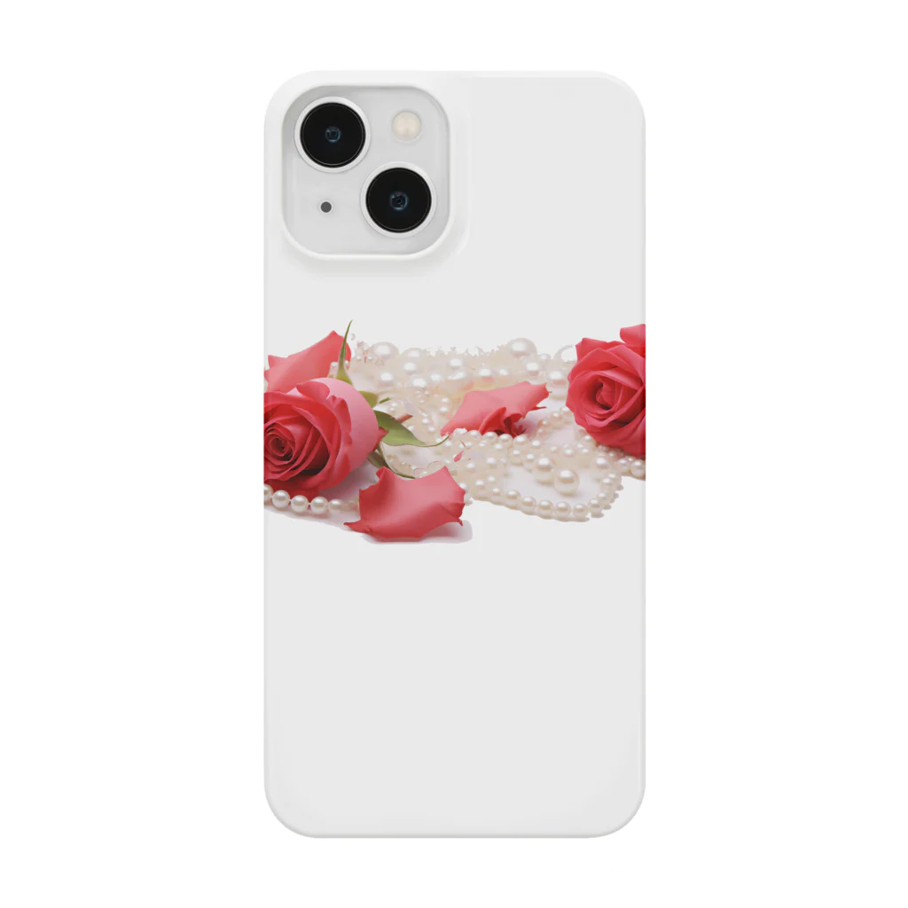 Lunatic-the-Jokersの[6月]June-Pearl&Rose Smartphone Case