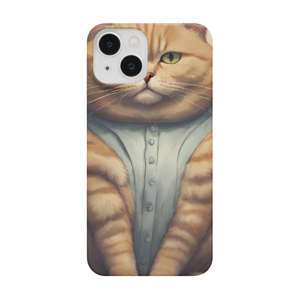 machakooのぽっちゃり猫 Smartphone Case