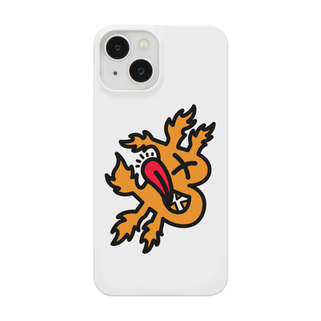 BitPopArtのB - on Fire Smartphone Case