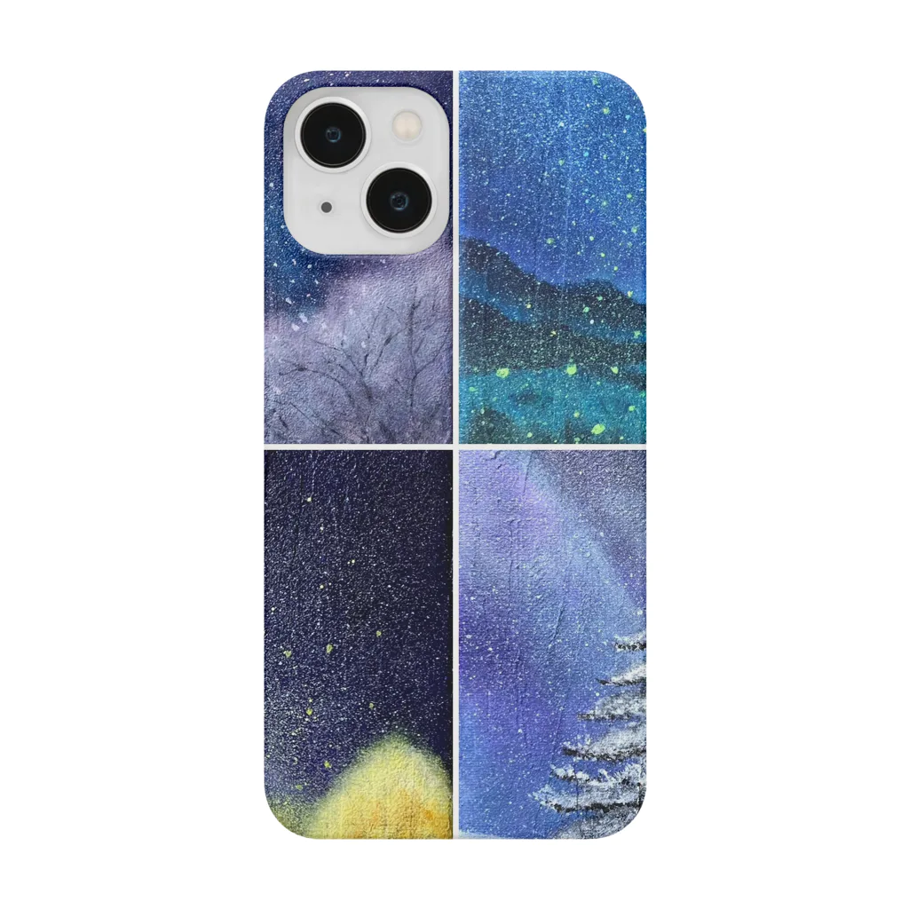 KEIKO's art factoryの「四季と星」の4部作 Smartphone Case