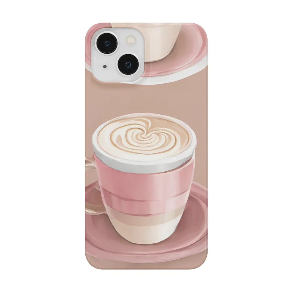 Sweet_moonLaboのSweetラテアートⅡ Smartphone Case
