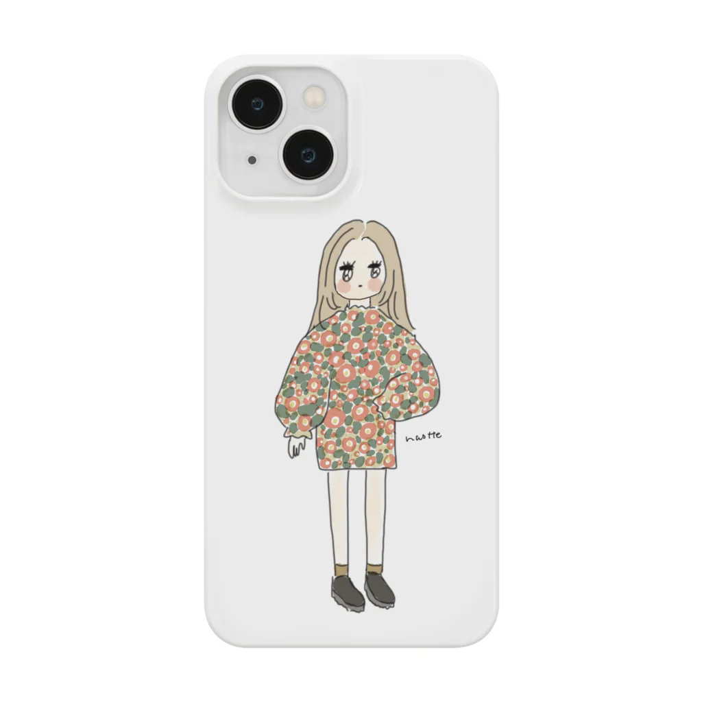 naotteの花柄1 Smartphone Case