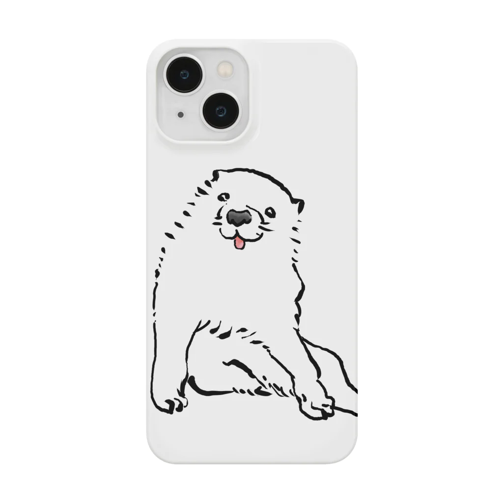 ふくふく商店の長沢芦雪の「あの犬」 Smartphone Case