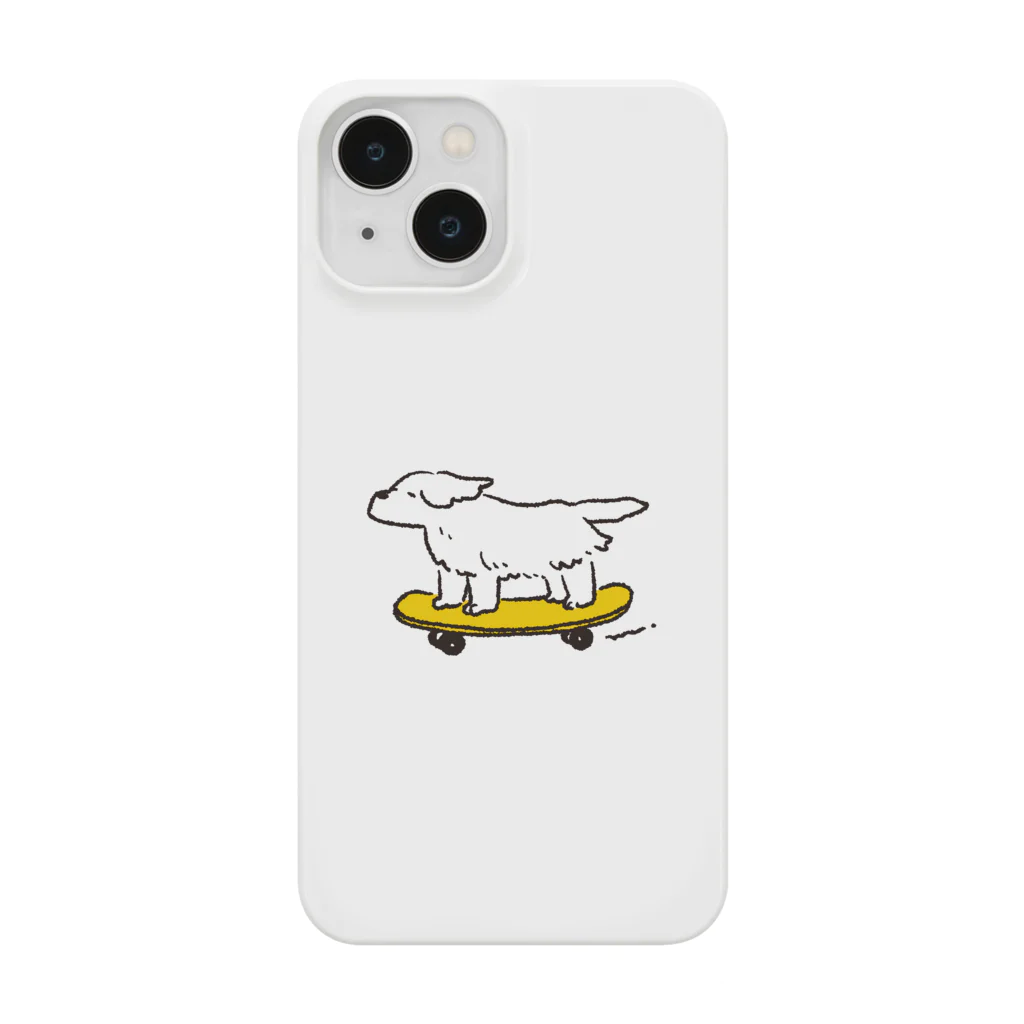 Sato Manakaのスケボーする犬 Smartphone Case