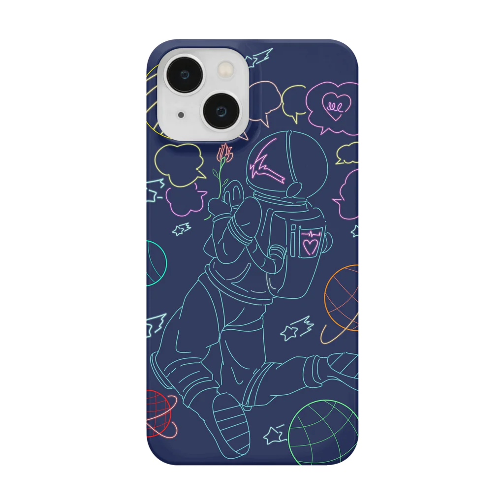 マグロの缶詰のネオン宇宙 Smartphone Case