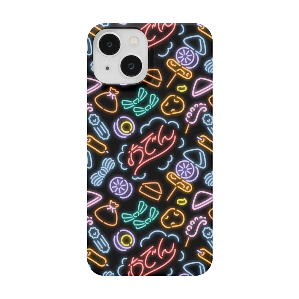 いちごちゃんのネオンおでん(パターン) Smartphone Case