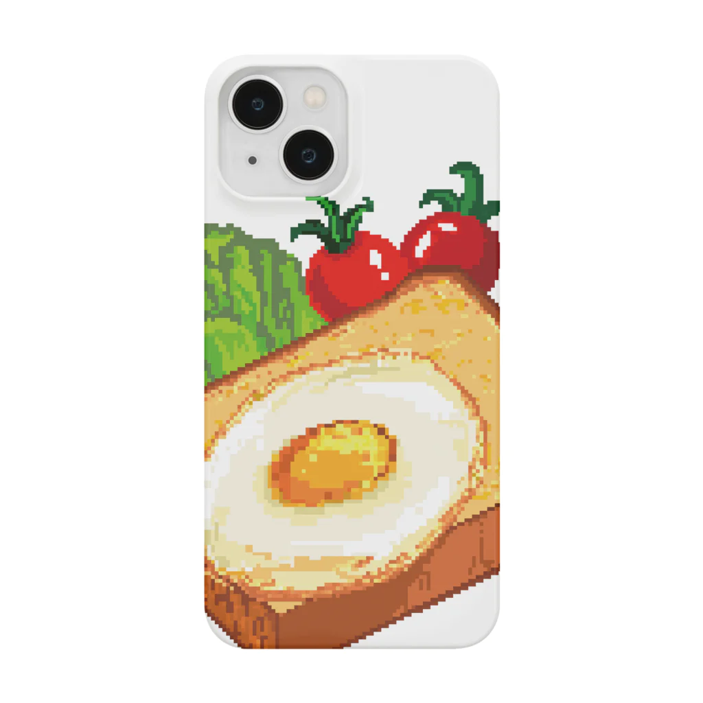 Wonder Bird Forestのピクセル・目玉焼きトースト Smartphone Case