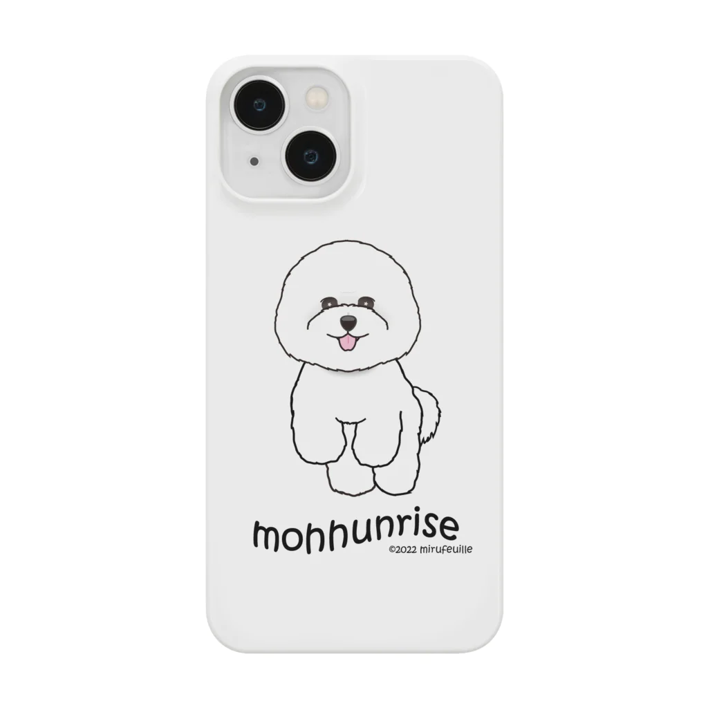 ミルフィーユ(Mirufeuille)のmohhunrise もっふんリーゼ スマホケース