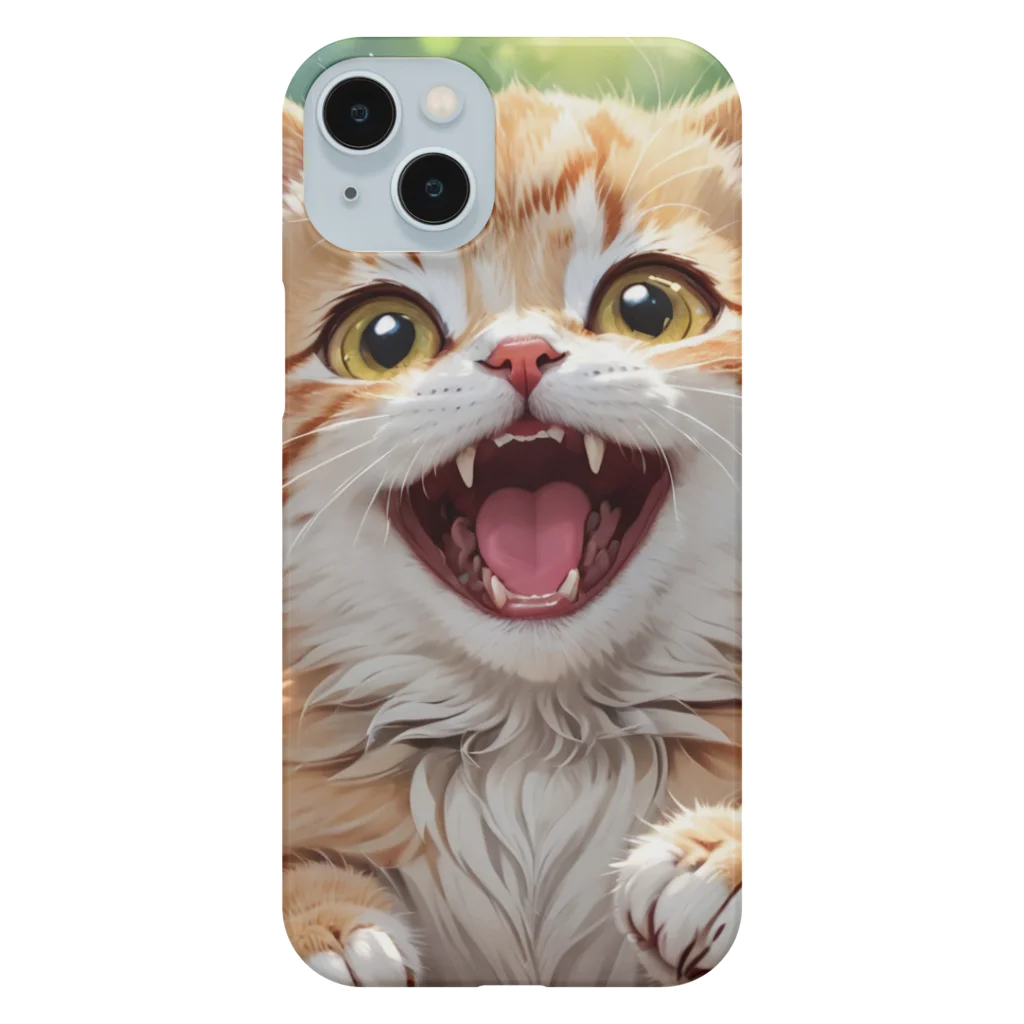 f-koroのかわいい笑顔がたまらない子猫 Smartphone Case