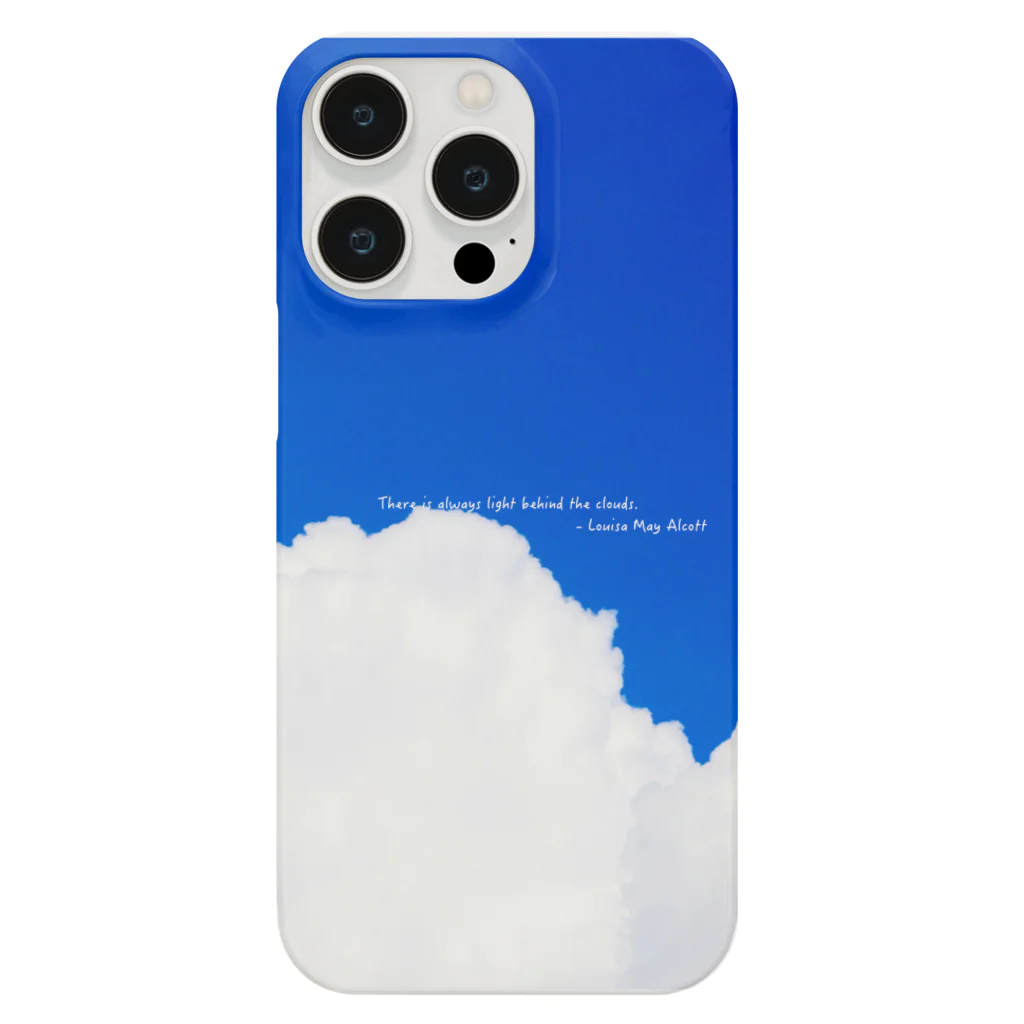 SPACE++の” There is always light behind the clouds ” Smartphone Case