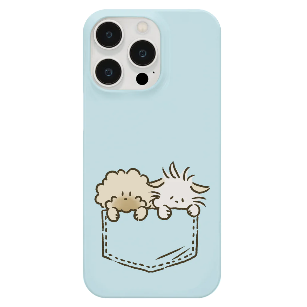 ぷぷまるのポケットからぷぷまる スマホ Smartphone Case