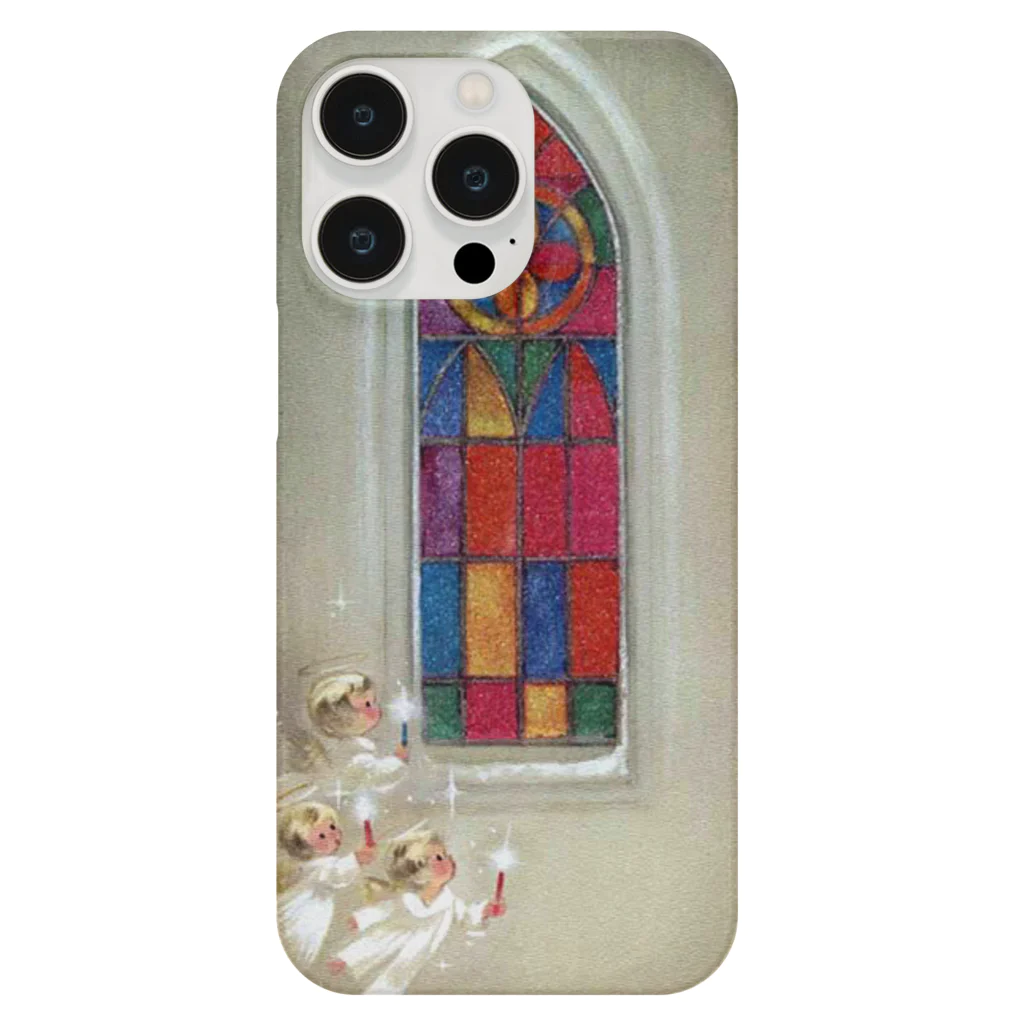 THE SACRED SECRETのステンドグラスと天使 Smartphone Case