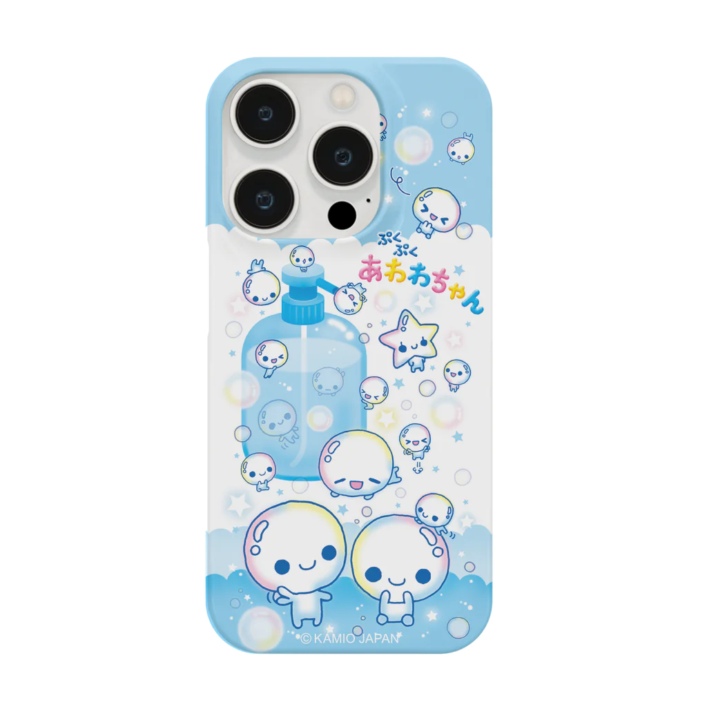 カミオジャパンのぷくぷくあわわちゃん/すべり台 iPhone Smartphone Case