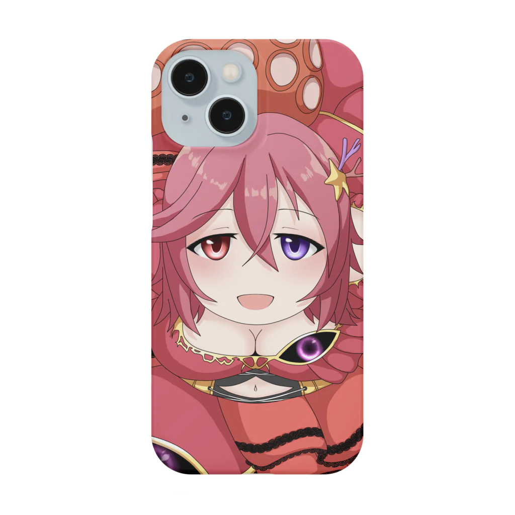 個人Vtuberテンタクル七海ショップSUZURI支店のまんまるテンタクル七海 Smartphone Case