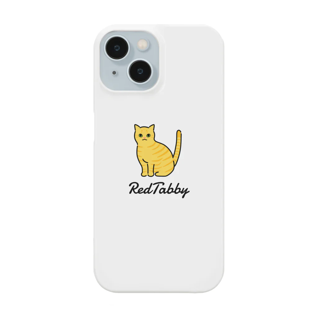 うちのこメーカーのRedTabby スマホケース