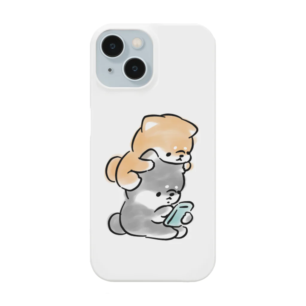 ほんわかしばいぬのほんわかしばいぬ(スマホ) iPhone Smartphone Case