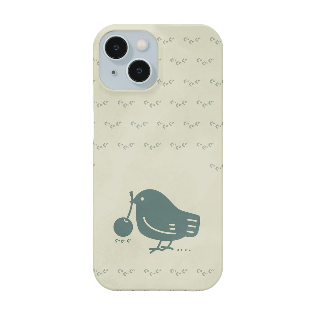 イラスト MONYAAT のみつぐとり　みどり4 Smartphone Case