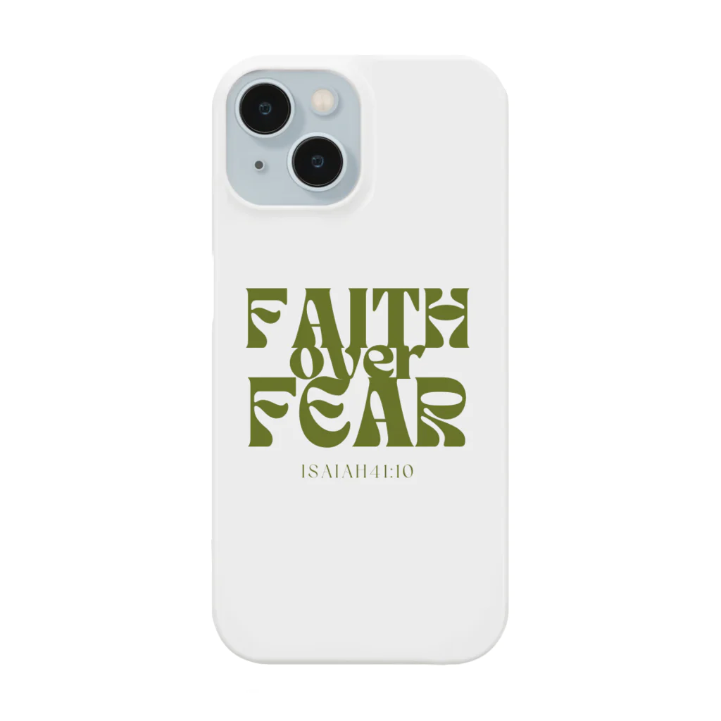 TESTIMONYのFAITH over FEAR Smartphone Case