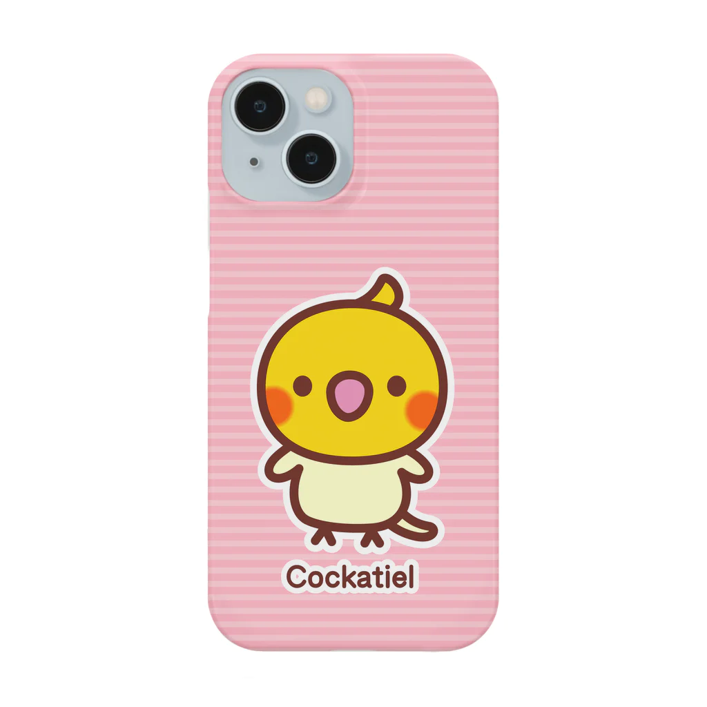 いんこ屋堂のオカメインコ（シロオカメインコ） Smartphone Case